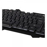 Deltaco Gaming DK120 Gaming Tangentbord RGB Metall Svart