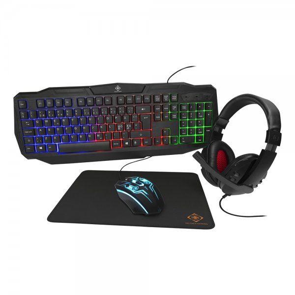 Deltaco Gaming 4-in-1 Gaming Kit RGB