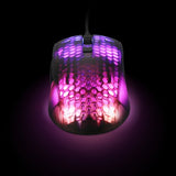 Deltaco Gaming DM310 Gaming Mus Semitransparent RGB Svart