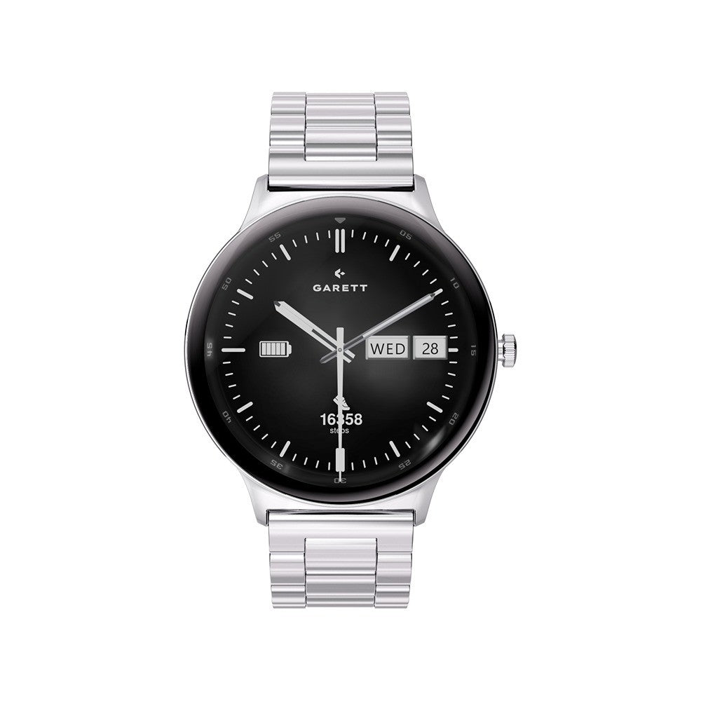 Garett Smartwatch Quantum 43mm Silver
