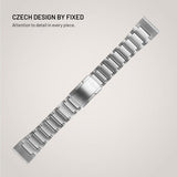 Fixed Garmin QuickFit 26mm Armband Titanium Strap Grå