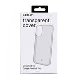Celly Google Pixel 9/Pixel 9 Pro Skal GELSKIN Transparent