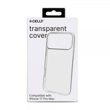 Celly iPhone 17 Pro Max Skal GELSKIN Transparent