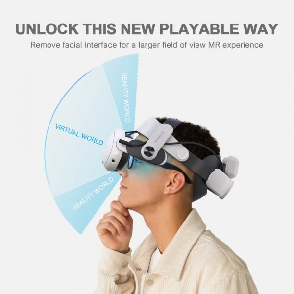 BoboVR M3 Pro Meta Quest 3 VR Headset Battery Pack