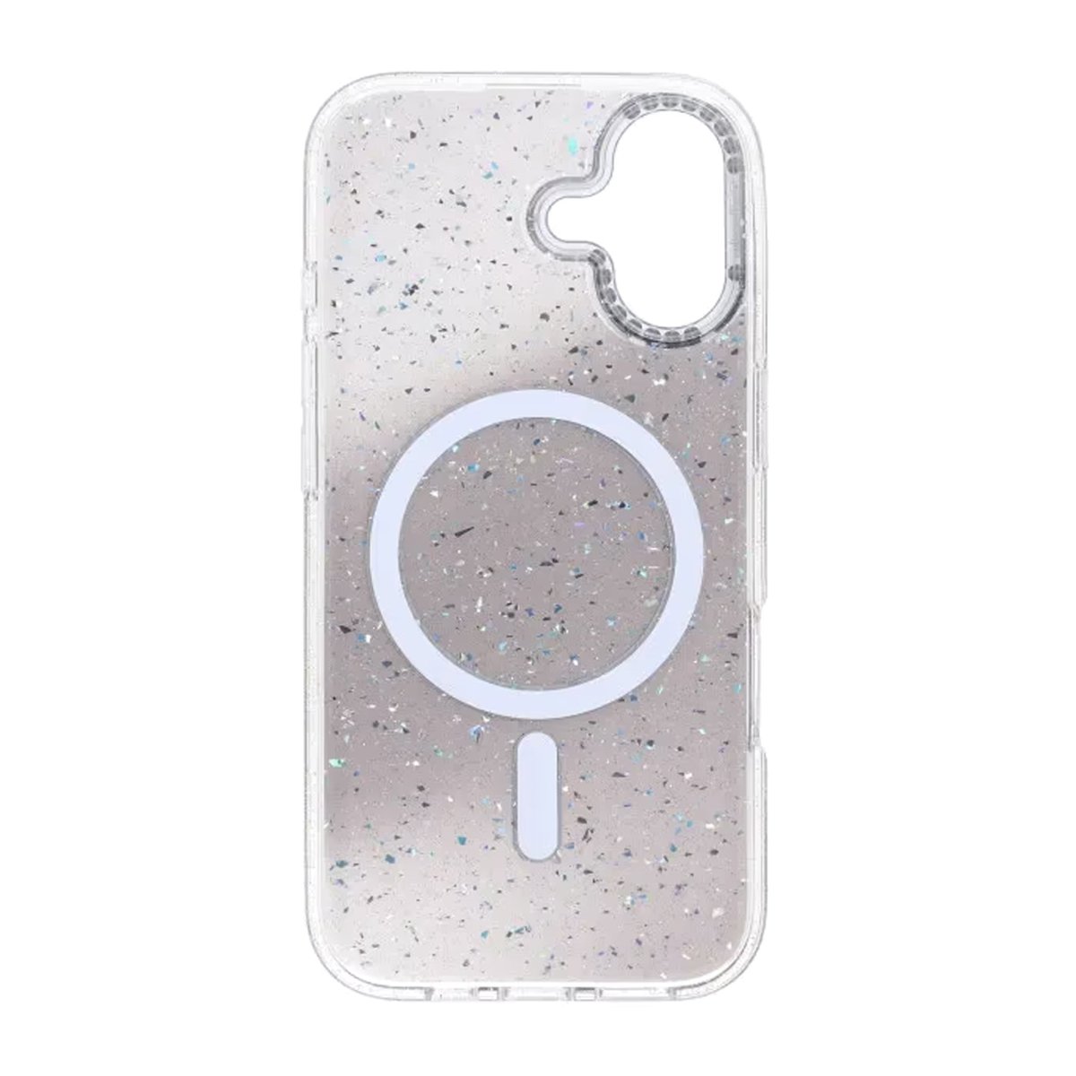 iPhone 17 Skal Glitter Diamond MagSafe Svart