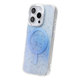 iPhone 16 Pro Skal Glitter Diamond MagSafe Blå