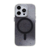 iPhone 16 Pro Skal Glitter Diamond MagSafe Svart