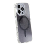iPhone 16 Pro Skal Glitter Diamond MagSafe Svart