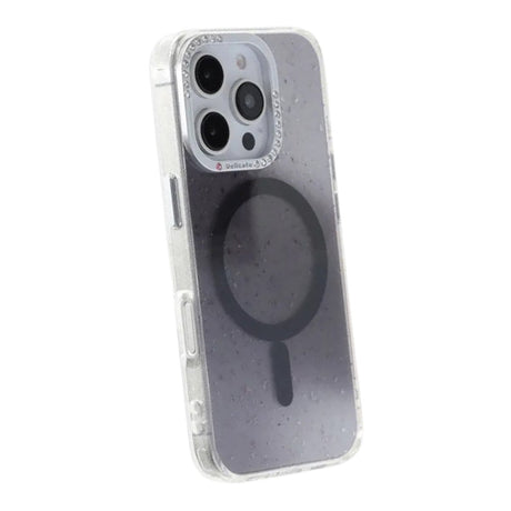 iPhone 16 Pro Skal Glitter Diamond MagSafe Svart