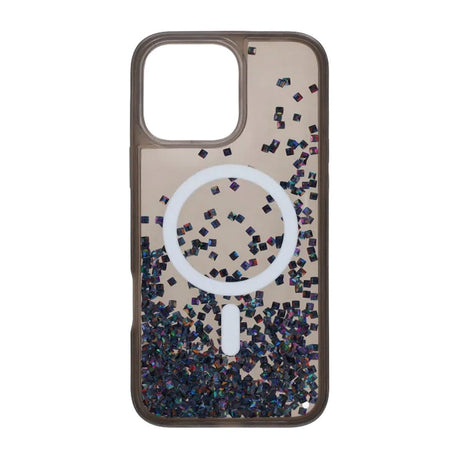 iPhone 16 Pro Skal Diamond Quicksand MagSafe Svart