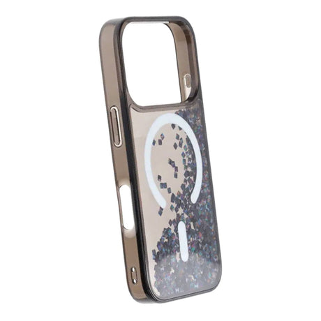 iPhone 17 Pro Max Skal Diamond Quicksand MagSafe Svart