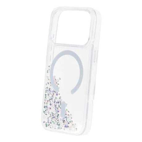 iPhone 17 Pro Skal Diamond Quicksand MagSafe Vit