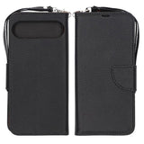 Google Pixel 9 Pro Fodral 2 Kortfack Svart