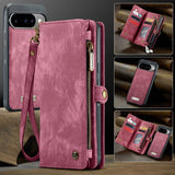CaseMe Google Pixel 10/Pixel 10 Pro Fodral 008 Series Löstagbart Skal Röd