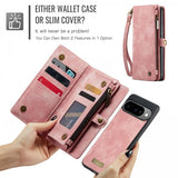 CaseMe Google Pixel 10/Pixel 10 Pro Fodral 008 Series Löstagbart Skal Rosa