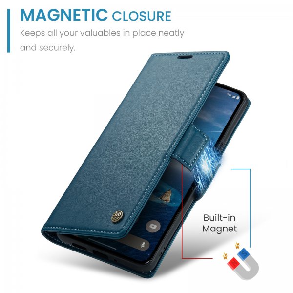 CaseMe Google Pixel 9/9 Pro/Pixel 10/10 Pro Fodral 023 Series Blå
