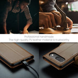 CaseMe Google Pixel 9/9 Pro/Pixel 10/10 Pro Fodral 023 Series Brun