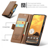 CaseMe Google Pixel 9/9 Pro/Pixel 10/10 Pro Fodral 023 Series Brun