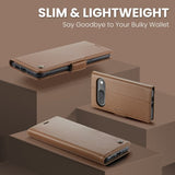 CaseMe Google Pixel 9/9 Pro/Pixel 10/10 Pro Fodral 023 Series Brun
