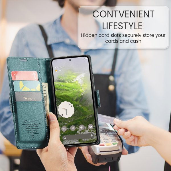 CaseMe Google Pixel 9/9 Pro/Pixel 10/10 Pro Fodral 023 Series Grön