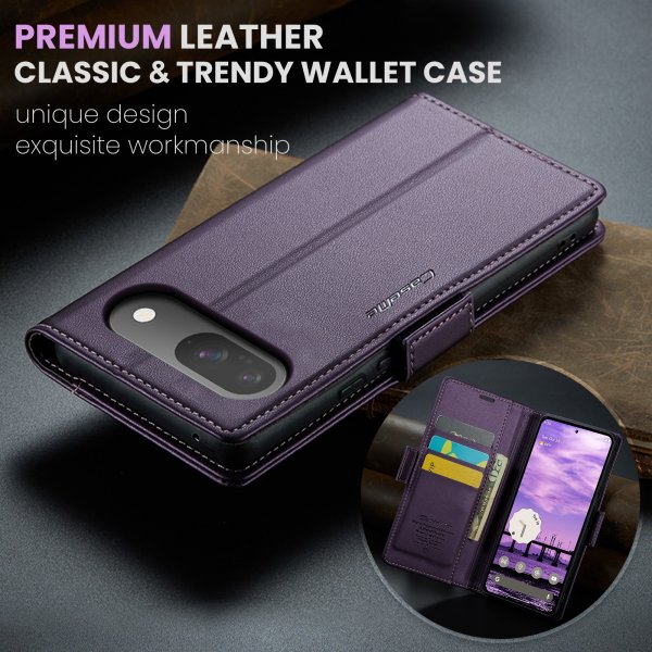 CaseMe Google Pixel 9/9 Pro/Pixel 10/10 Pro Fodral 023 Series Lila