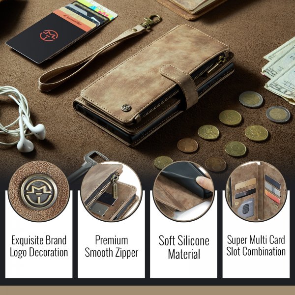 CaseMe Google Pixel 9/9 Pro/Pixel 10/10 Pro Fodral C30 Series Brun