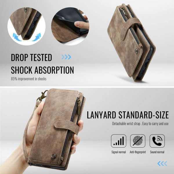 CaseMe Google Pixel 9/9 Pro/Pixel 10/10 Pro Fodral C30 Series Brun