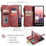 CaseMe Google Pixel 9/9 Pro/Pixel 10/10 Pro Fodral C30 Series Röd