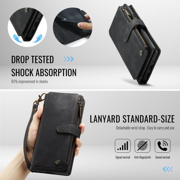 CaseMe Google Pixel 9/9 Pro/Pixel 10/10 Pro Fodral C30 Series Svart