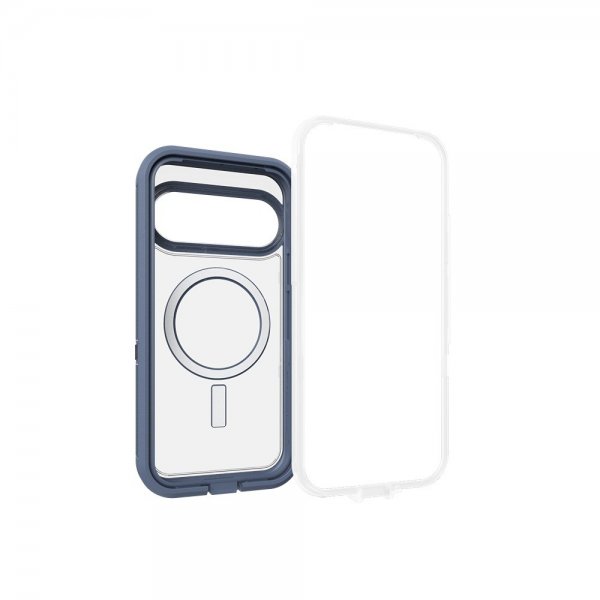 Otterbox Google Pixel 10/Pixel 10 Pro Skal Defender Pro XT MagSafe Baby Blue Jeans
