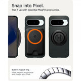 Spigen Google Pixel 10/Pixel 10 Pro Skal Liquid Air MagFit Abyss Green