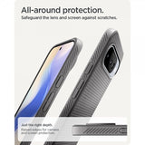 Spigen Google Pixel 10/Pixel 10 Pro Skal Liquid Air MagFit Marble Gray