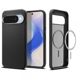 Spigen Google Pixel 10/Pixel 10 Pro Skal Liquid Air MagFit Matte Black