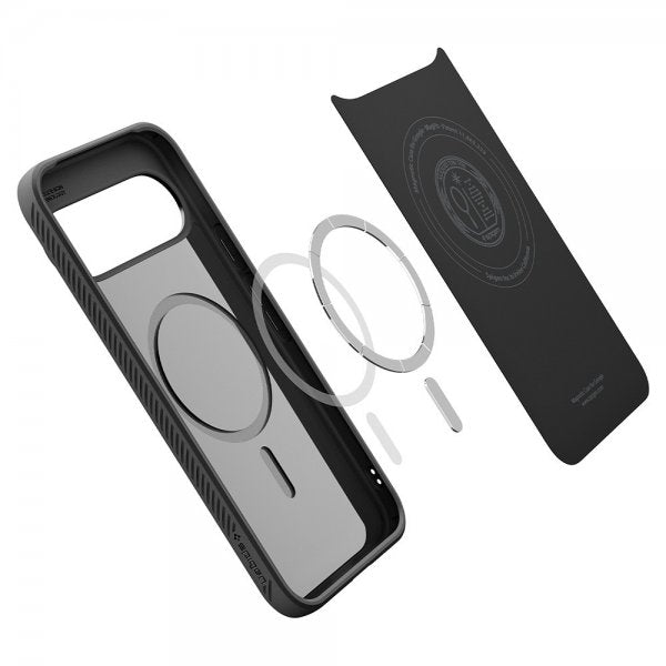 Spigen Google Pixel 10/Pixel 10 Pro Skal Liquid Air MagFit Matte Black