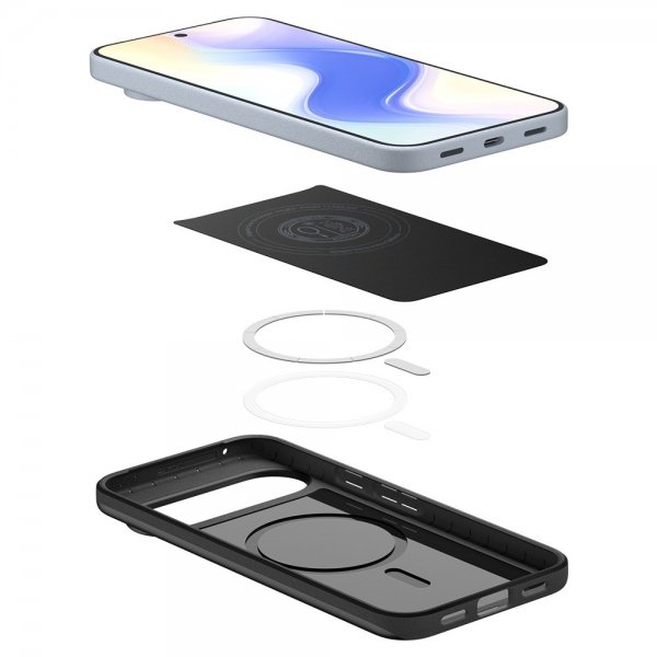 Spigen Google Pixel 10/Pixel 10 Pro Skal Thin Fit MagFit Svart