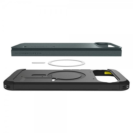 Spigen Google Pixel 10/Pixel 10 Pro Skal Tough Armor MagFit Abyss Green