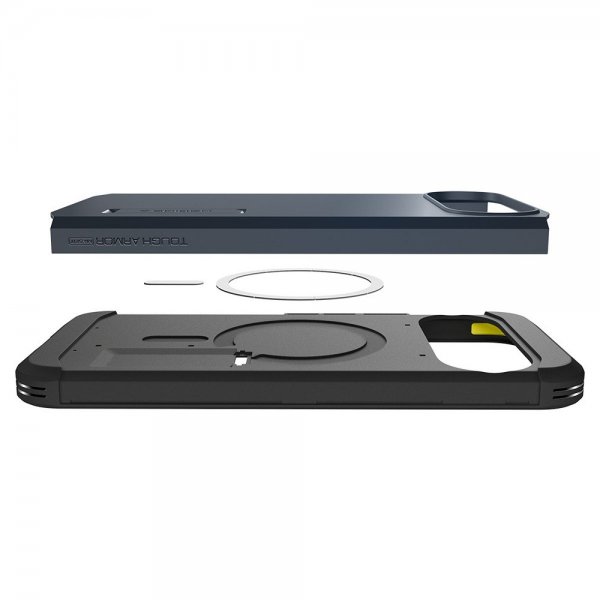 Spigen Google Pixel 10/Pixel 10 Pro Skal Tough Armor MagFit Metal Slate