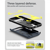 Spigen Google Pixel 10/Pixel 10 Pro Skal Tough Armor MagFit Metal Slate