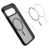 Spigen Google Pixel 10/Pixel 10 Pro Skal Ultra Hybrid MagFit Frost Black