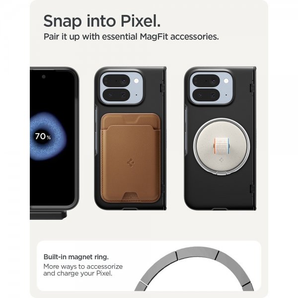 Spigen Google Pixel 10 Pro Fold Skal Slim Armor Pro MagFit Svart