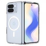 Spigen Google Pixel 10 Pro Fold Skal Ultra Hybrid MagFit Clear White