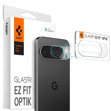 Spigen Google Pixel 10 Pro Kameraskydd Glas.tR EZ Fit Optik 2-pack