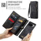 CaseMe Google Pixel 10 Pro XL Fodral 008 Series Löstagbart Skal Svart