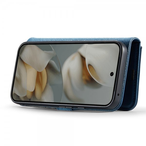 Dg.Ming Google Pixel 10 Pro XL Fodral med Löstagbart Skal Blå