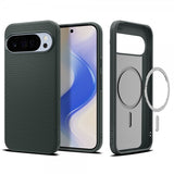 Spigen Google Pixel 10 Pro XL Skal Liquid Air MagFit Abyss Green