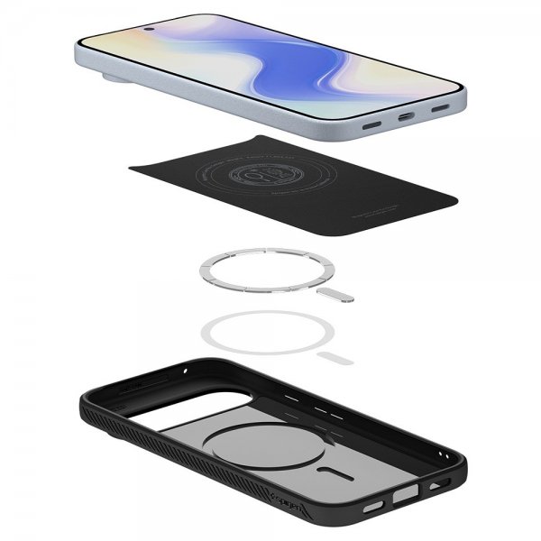 Spigen Google Pixel 10 Pro XL Skal Liquid Air MagFit Matte Black