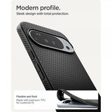 Spigen Google Pixel 10 Pro XL Skal Liquid Air Matte Black