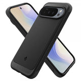 Spigen Google Pixel 10 Pro XL Skal Rugged Armor MagFit Matte Black