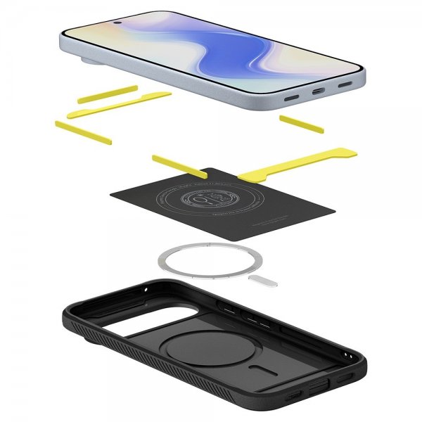 Spigen Google Pixel 10 Pro XL Skal Rugged Armor MagFit Matte Black