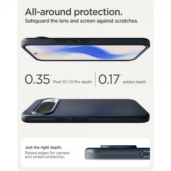 Spigen Google Pixel 10 Pro XL Skal Thin Fit MagFit Metal Slate